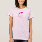 Dogtrovert Deutscher Schäferhund T-Shirt (Vorderseite)