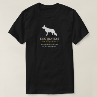 Dogtrovert Deutscher Schäferhund T-Shirt