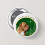 Dogue de Bordeaux Button (Vorne & Hinten)