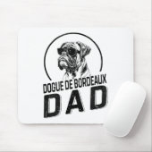 Dogue De Bordeaux Dad Dog Owner For Men Funny Dog  Mousepad (Mit Mouse)