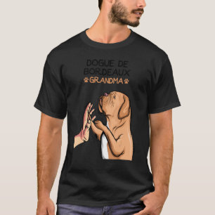 Dogue de Bordeaux Dog Oma Frauen T-Shirt