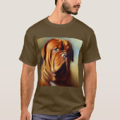 Dogue de Bordeaux Dog T-Shirt (Vorderseite)