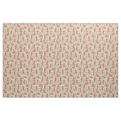 Dogue de bordeaux französische Blumenmuster Stoff (Fat Quarter (45,7 x 55,9 cm))