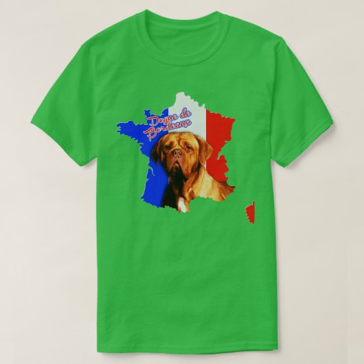 Dogue de Bordeaux, französischer Mastiff (3) T-Shirt (Design vorne)