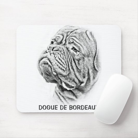 Dogue De Bordeaux - französischer Mastiff Mousepad (Mit Mouse)