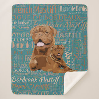 Dogue de Bordeaux - französischer Mastiff Sherpadecke