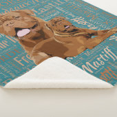 Dogue de Bordeaux - französischer Mastiff Sherpadecke (3/4)