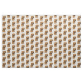 Dogue de Bordeaux Gemälde - Niedliche Hunde Kunst Stoff (Yard (91,4 cm))
