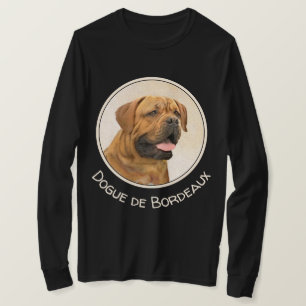Dogue de Bordeaux Gemälde - Niedliche Hunde Kunst T-Shirt