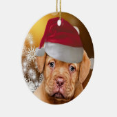 Dogue de Bordeaux Keramikornament (Rechts)