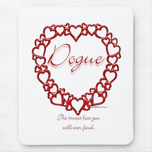 Dogue de Bordeaux Locarno Mousepad (Vorne)