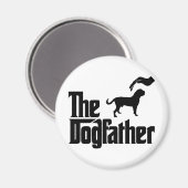 Dogue de Bordeaux Magnet (Vorderseite/Rückseite)