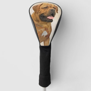 Dogue de Bordeaux Malerei - Niedliche Original Dog Golf Headcover