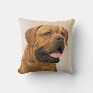 Dogue de Bordeaux Malerei - Niedliche Original Dog Kissen