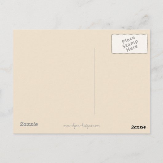 Dogue de Bordeaux Malerei - Niedliche Original Dog Postkarte (Rückseite)