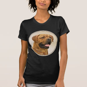 Dogue de Bordeaux Malerei - Niedliche Original Dog T-Shirt