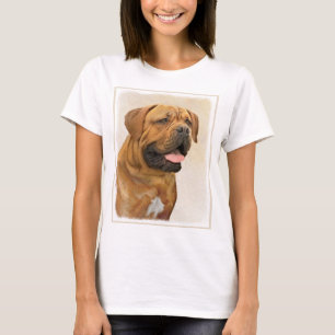 Dogue de Bordeaux Malerei - Niedliche Original Dog T-Shirt