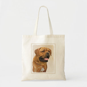 Dogue de Bordeaux Malerei - Niedliche Original Dog Tragetasche