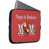 Dogue de Bordeaux Mama Geschenke Laptopschutzhülle (Vorne Rechts)