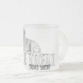 Dogue de Bordeaux Mattglastasse (VorderseiteRechts)