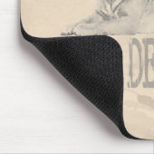 Dogue de Bordeaux Mousepad (Ecke)