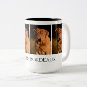 Dogue de Bordeaux Mug Zweifarbige Tasse (VorderseiteRechts)