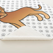 Dogue De Bordeaux Niedlicher Cartoon Dog Sherpadecke (3/4)