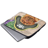 Dogue de Bordeaux Pirate Laptopschutzhülle (Vorne Knopf)
