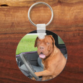 Dogue de Bordeaux Schlüsselanhänger (Vorderseite)