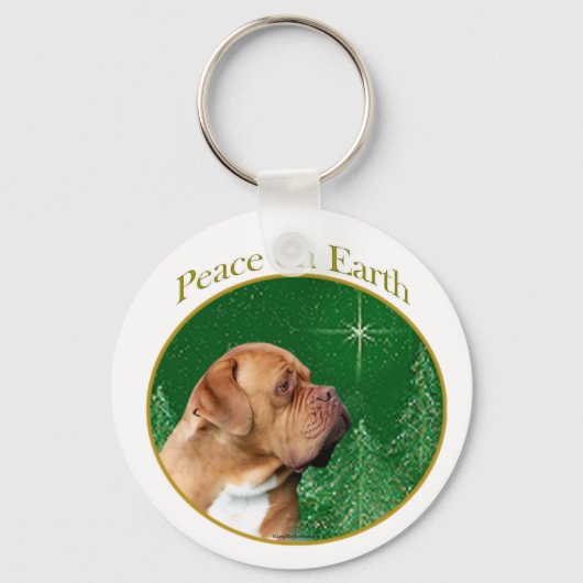 Dogue de Bordeaux Schlüsselanhänger (Vorderseite)