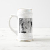 Dogue de bordeaux Stein Bierglas (Links)