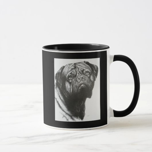 Dogue de Bordeaux Tasse (Rechts)