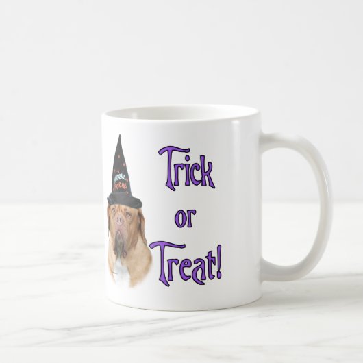 Dogue de Bordeaux Trick Kaffeetasse (Rechts)