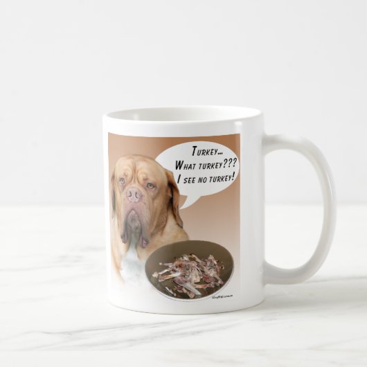 Dogue de Bordeaux Türkei Kaffeetasse (Rechts)