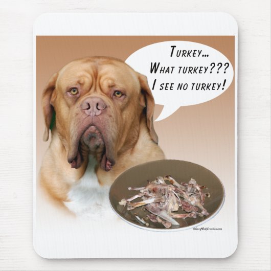Dogue de Bordeaux Türkei Mousepad (Vorne)