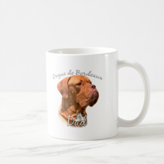 Dogue de Bordeaux Vater 2 Kaffeetasse (Rechts)