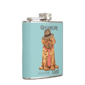 Dogue de Bordeaux Vater Flachmann (Rechts)