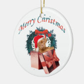 Dogue De Bordeaux Weihnachtsschmuck (Links)