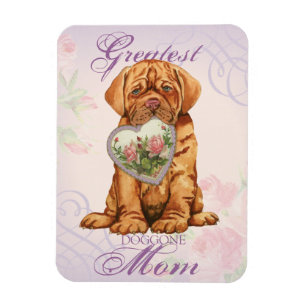 Dogue Herz-Mama Magnet