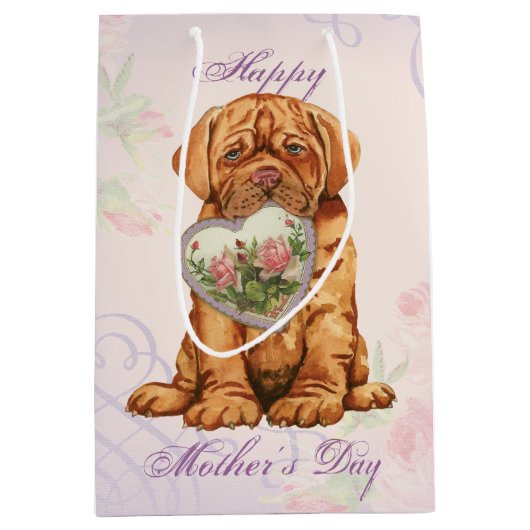 Dogue Herz-Mama Mittlere Geschenktüte (Vorderseite)
