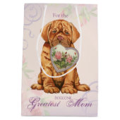 Dogue Herz-Mama Mittlere Geschenktüte (Rückseite)
