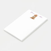 Dogue Herz-Mama Post-it Klebezettel (angewinkelt)