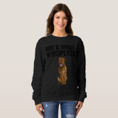 Dogues De Bordeaux Wisperer Dog Sweatshirt (Vorne ganz)