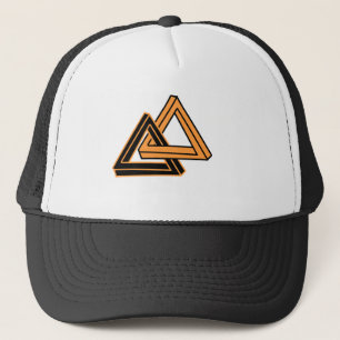 Doguz Triangle Zwin Hat Design Truckerkappe