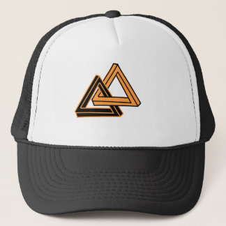 Doguz Triangle Zwin Hat Design Truckerkappe