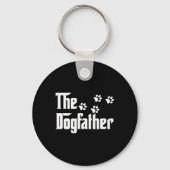 Dogvater T Shirt Vater Fathers Day Gift Dog Lover Schlüsselanhänger (Vorderseite)