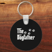 Dogvater T Shirt Vater Fathers Day Gift Dog Lover Schlüsselanhänger (Vorderseite)