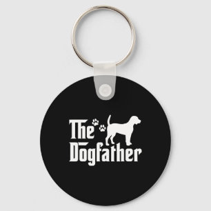 Dogvater T-Shirt Vathers Day Gift Vater Hund Lover Schlüsselanhänger