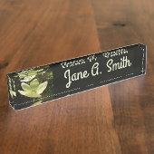 Dogwood and Redwoods in Yosemite National Park Namensplakette (Seite)