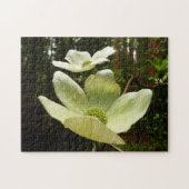 Dogwood and Redwoods in Yosemite National Park Puzzle (Horizontal)